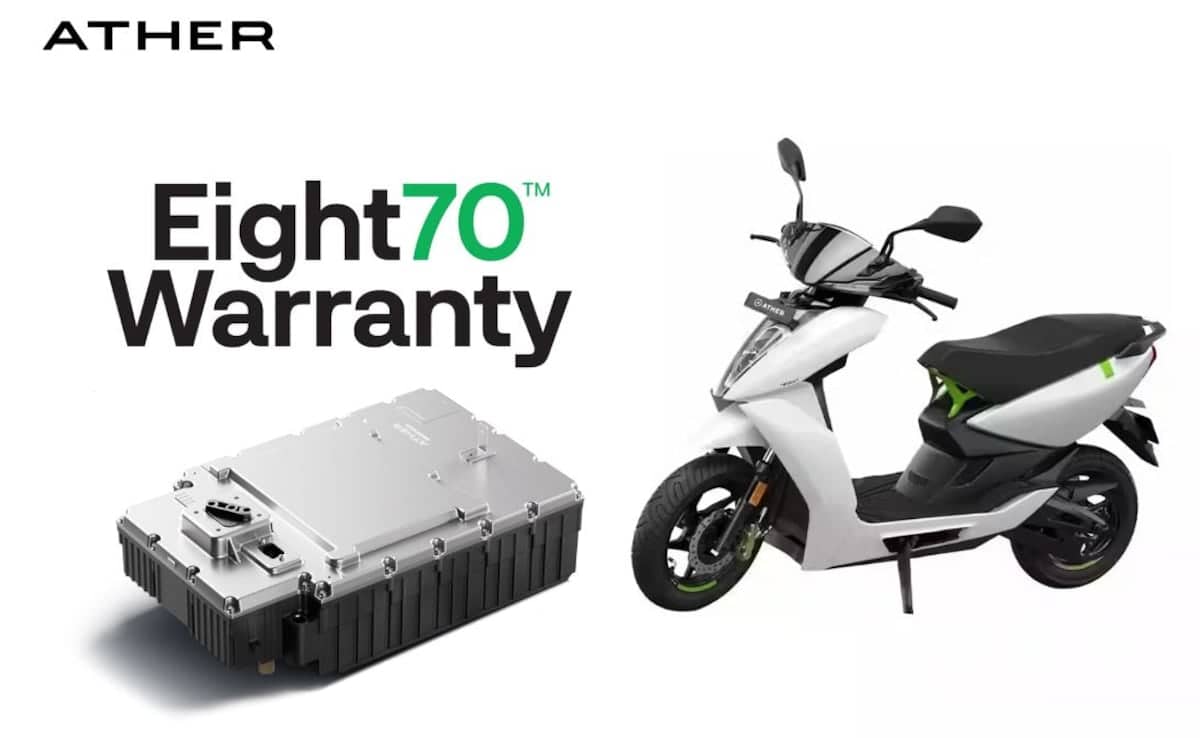 Ather 450, Rizta Electric Scooters Now Get 8-Year Battery Warranty