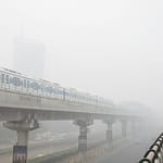 Delhi’s Air ‘Very Poor’ For 6th Day, Temperature Drops To 9.5 Degrees