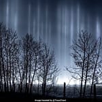 Mysterious ‘Pillars Of Light’ Illuminate The Sky In Canada’s Alberta, See Pics And Videos