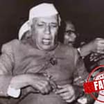 Fact Check: No, Jawaharlal Nehru Was Not “Slapped” By Spiritual Leader