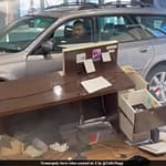 US Man Furious Over Refund Denial Rams Car Into Showroom, Terrifying Video Goes Viral