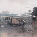 Several Feared Dead, Many Vehicles Burnt In Fire Outside Jaipur Petrol Pump