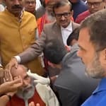 Video: Rahul Gandhi Approaches BJP MP Who Fell During Protest, This Happens