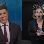 Scarlett Johansson Shocked As Husband Colin Jost Jokes About Her On SNL: “Oh My Gosh”