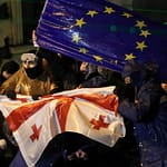 Pics: Georgia Rocked By Violent Protests Over Russia-EU Divide Within Country