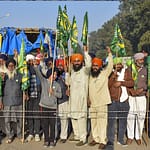 Tear Gas Fired At Farmers Marching To Delhi Over MSP Demand