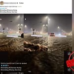 Fact Check: Visuals Of Saudi Arabia’s Flooded Roads Shared As Being From Tamil Nadu
