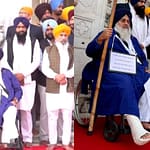 Plaque Around His Neck, Sukhbir Badal Serves Punishment At Golden Temple