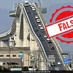 Does This Image Show A Steep Bridge In Uttar Pradesh? No, It’s In Japan