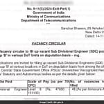 DoT Recruitment 2024: Applications Begin, Salary Up to Rs 1,51,100 Per Month