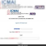 ICMAI CMA December 2024 Admit Card Released, Check Steps To Download