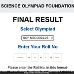 National Science Olympiad Results 2024-25 Released, Check Steps To Download