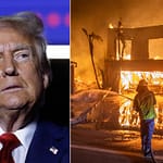 Trump Alleges California Burning As Governor Tried To Save “Worthless” Fish