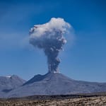 Indonesia’s Mount Ibu Erupts, Spews Hot Lava, Smoke
