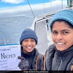 2 Indian Navy Women Officers Cross Point Nemo, Earth’s Most Remote Location