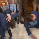 Watch: Georgia State Senator Colton Moore Thrown To Ground Trying To Enter House Chamber