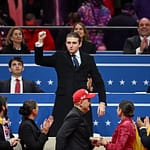 Watch: Donald Trump’s “Tall” Son Barron Steals Spotlight At His Inauguration