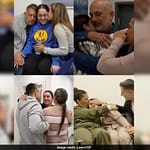 Video: Emotional Reunions As Hamas Returns 4 Israeli Hostages In Gaza Deal