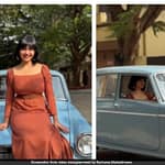 Bengaluru Woman Fulfills Childhood Dream With Vintage Padmini Car: “Feels Surreal”