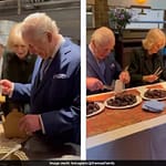 Ahead Of Ramadan, King Charles And Queen Camilla Help Pack Food Donation Boxes At Indian Restaurant In UK