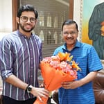 Aaditya Thackeray Meets INDIA Ally Arvind Kejriwal After AAP’s Delhi Rout