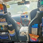 Delhi Uber Driver Transforms Cab Into Luxury Lounge, Offers Free Wifi And Snacks