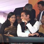 AAP’s Swati Maliwal Spotted As Rekha Gupta Takes Oath As Chief Minister