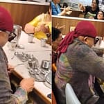 Watch: Musician Performs Using Spoons, Plates At Restaurant Table – Internet Has Mixed Reactions