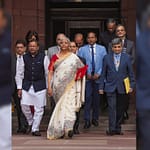 Nirmala Sitharaman’s Budget Day Saree Is A Tribute To Madhubani Art