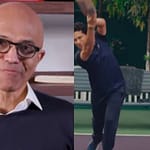 “My Next Sport”: Satya Nadella As Sachin Tendulkar Plays ‘Crennis’ With Bill Gates