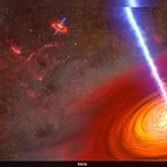 When Two Massive Black Holes Merged And Went Flying Across Cosmos