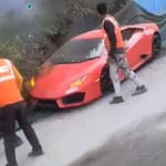 “Did Anyone Die?” Lamborghini Driver After Hitting 2 Workers On Noida Footpath