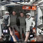 Sunita Williams’ Final Photo Op At Space Station Before Leaving For Earth