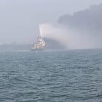 Fires “Still Going On” After Cargo Ship Rams Oil Tanker Off UK Coast