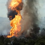 Fiery Cloud Over Malaysian Capital After Gas Pipe Blows, Over 100 Injured