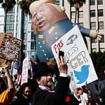 Stunning Visuals From Anti-Trump Protests, Kamala Harris Backs Movement