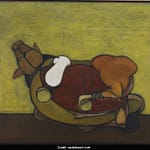 Indian Painter Tyeb Mehta’s ‘Trussed Bull’ Sells For Record Rs 61.8 Crore