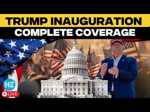 LIVE | Trump Inauguration As US President | Top Guests, Key Events & Full Schedule | US News