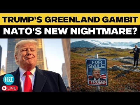 LIVE: Trump’s Greenland Ambitions Ignite Independence Movement | PM Egede’s Bold Response | US-NATO