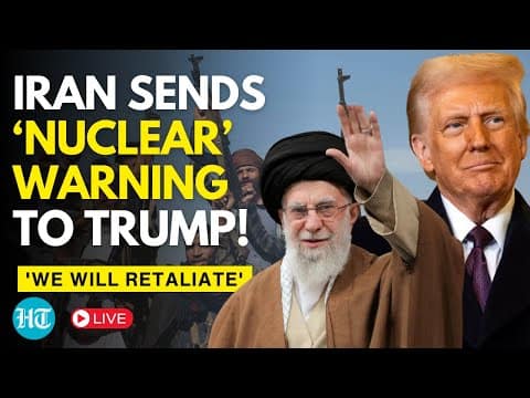 Iran US War News Live | Iran Sends Nuclear Warning to Donald Trump | Trump Iran War | Khamenei