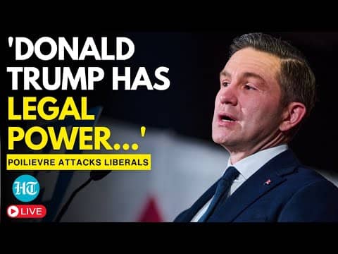 Pierre Poilievre Live | ‘Strong Enough to Stand Up to Trump’: Poilievre Lashes Out | Canada Election
