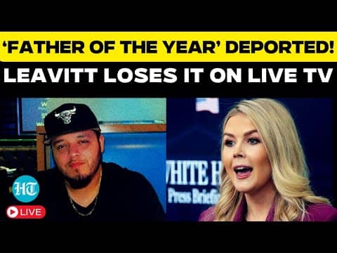 Live | Karoline Leavitt Torches Press Over El Salvador President Bukele | MS-13 Outrage |US Briefing