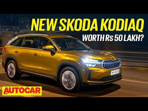 2025 Skoda Kodiaq review – Big Skoda SUV for big money | First Drive | Autocar India