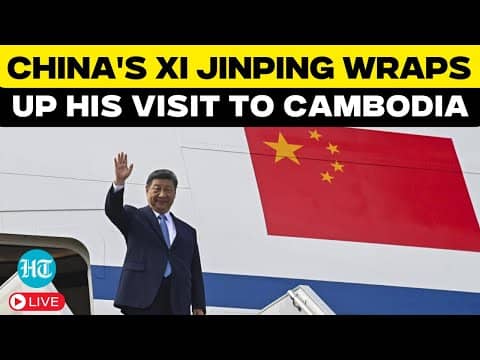 Xi Jinping LIVE | Chinese President Wraps Up His Visit To Cambodia | SouthEast Asian Tour | Latest