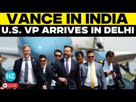 JD Vance in India LIVE: US Vice President Departs Rome After Meeting Pope, Heads to Delhi | PM Modi