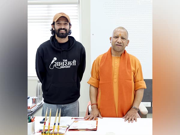 the sabarmati report actor vikrant massey meets cm yogi adityanath